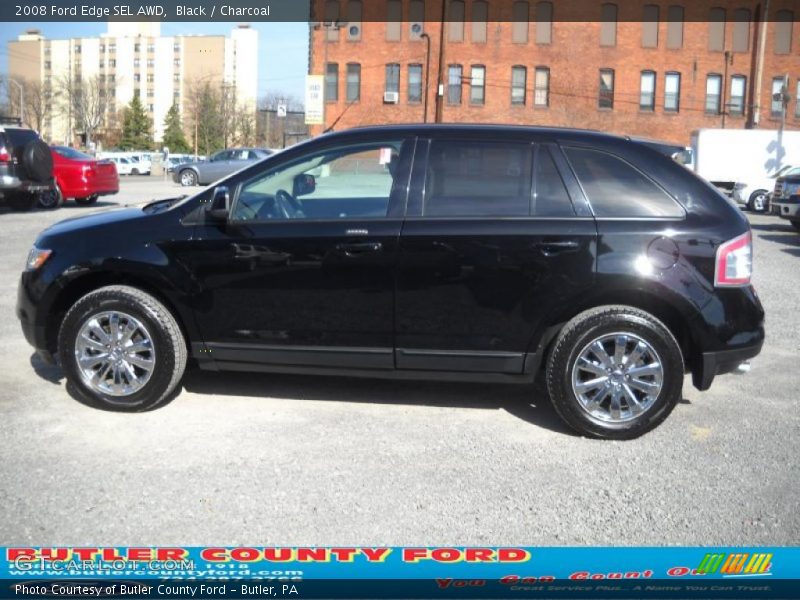 Black / Charcoal 2008 Ford Edge SEL AWD
