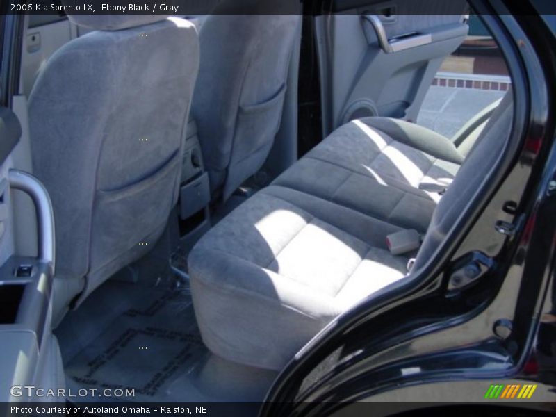 Ebony Black / Gray 2006 Kia Sorento LX