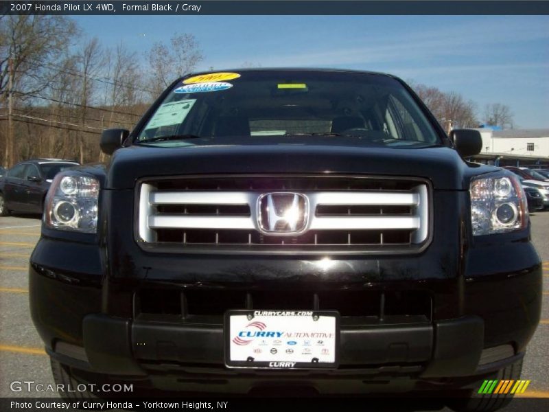 Formal Black / Gray 2007 Honda Pilot LX 4WD