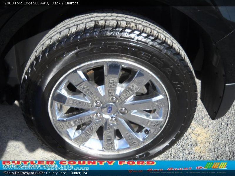 Black / Charcoal 2008 Ford Edge SEL AWD