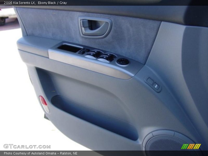 Ebony Black / Gray 2006 Kia Sorento LX