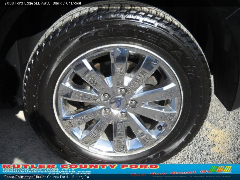 Black / Charcoal 2008 Ford Edge SEL AWD