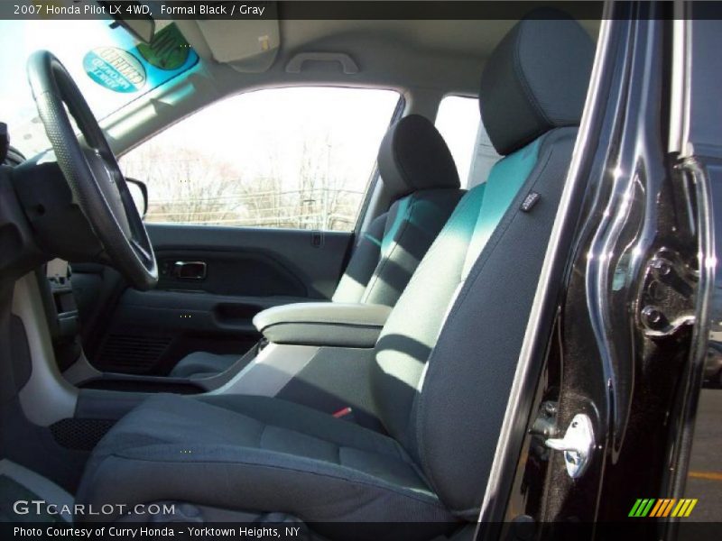 Formal Black / Gray 2007 Honda Pilot LX 4WD