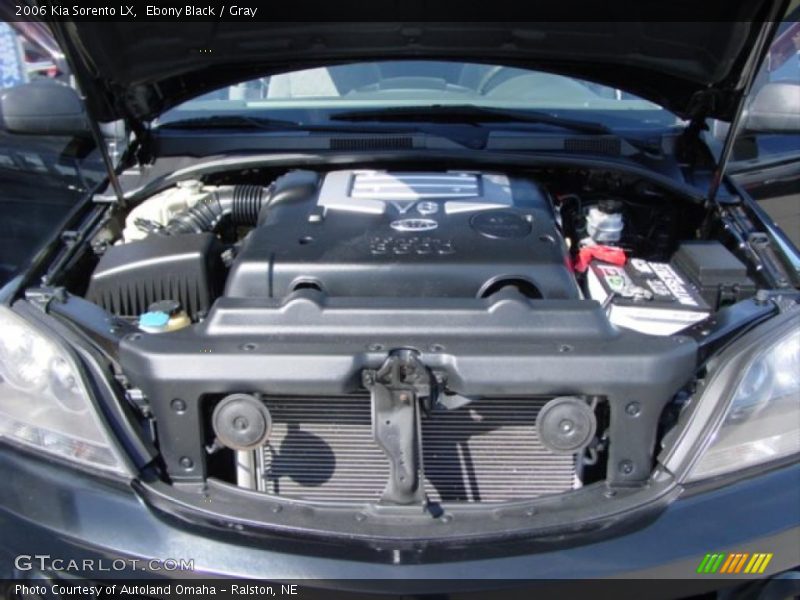 Ebony Black / Gray 2006 Kia Sorento LX