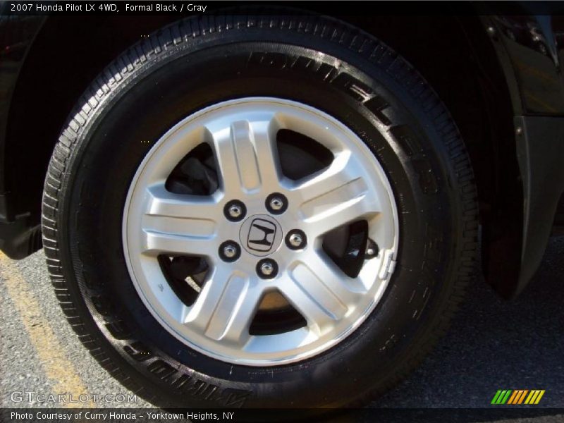 Formal Black / Gray 2007 Honda Pilot LX 4WD