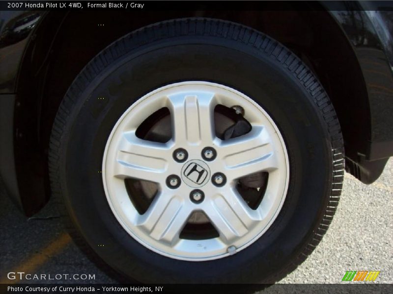 Formal Black / Gray 2007 Honda Pilot LX 4WD