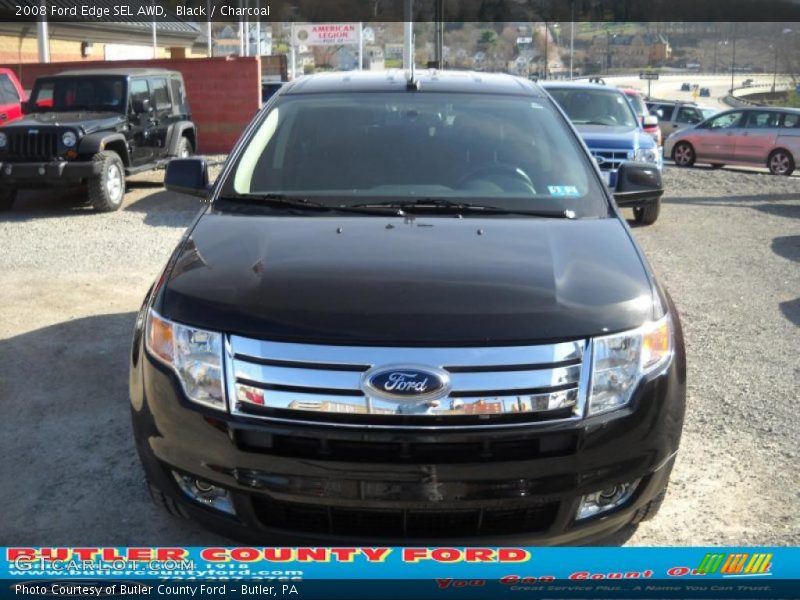 Black / Charcoal 2008 Ford Edge SEL AWD