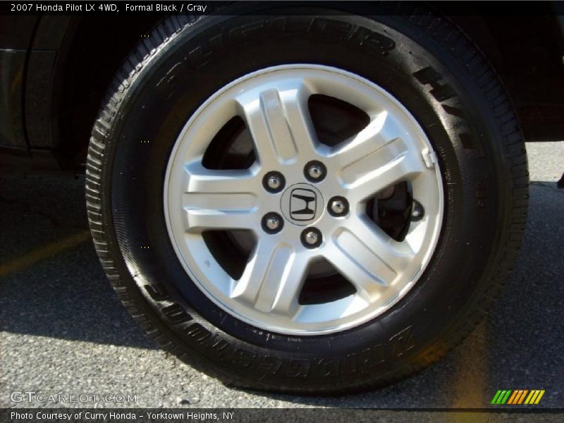Formal Black / Gray 2007 Honda Pilot LX 4WD