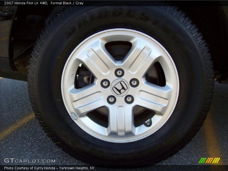 Formal Black / Gray 2007 Honda Pilot LX 4WD