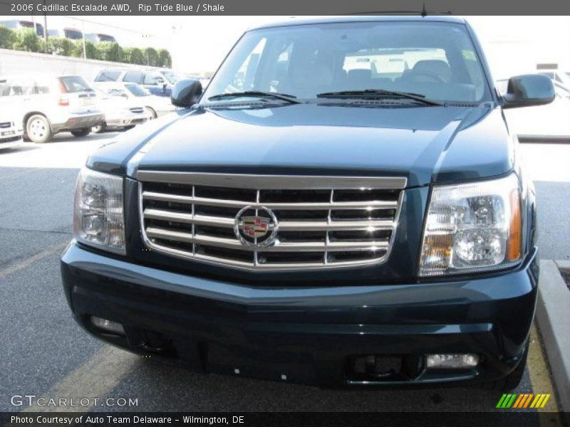 Rip Tide Blue / Shale 2006 Cadillac Escalade AWD