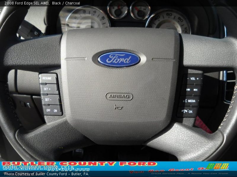 Black / Charcoal 2008 Ford Edge SEL AWD