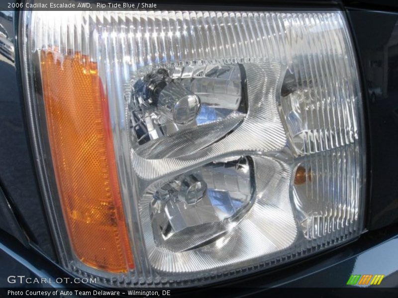 Rip Tide Blue / Shale 2006 Cadillac Escalade AWD