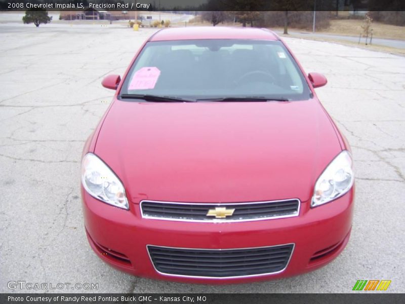 Precision Red / Gray 2008 Chevrolet Impala LS