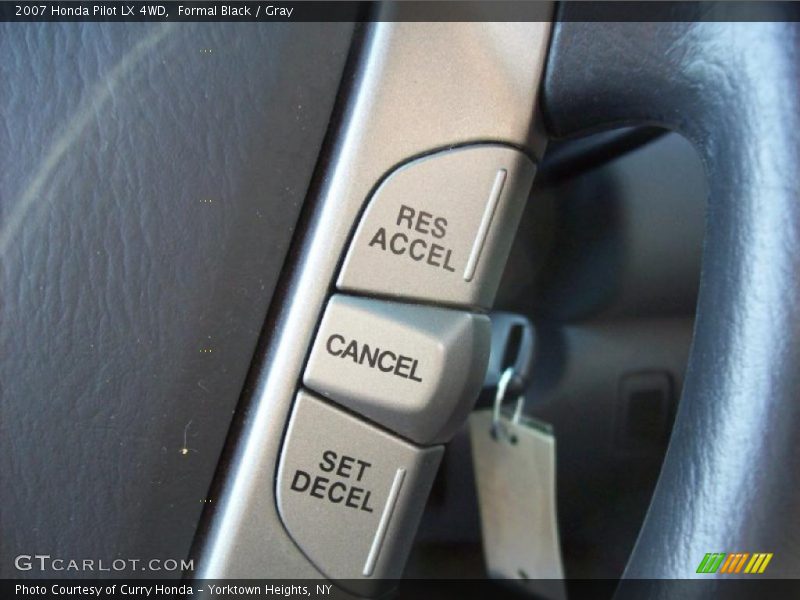 Formal Black / Gray 2007 Honda Pilot LX 4WD