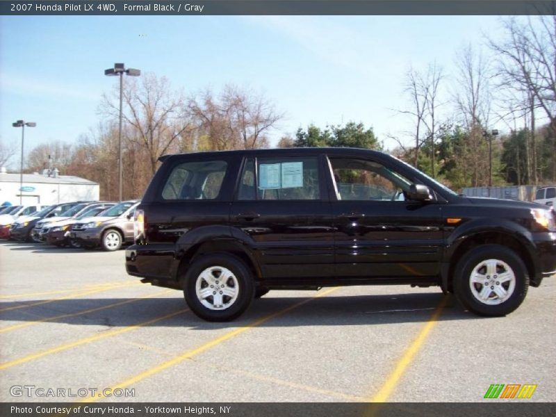 Formal Black / Gray 2007 Honda Pilot LX 4WD