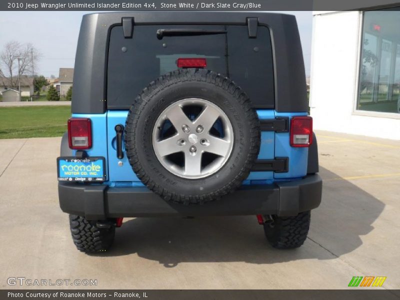 Stone White / Dark Slate Gray/Blue 2010 Jeep Wrangler Unlimited Islander Edition 4x4