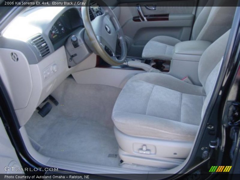 Ebony Black / Gray 2006 Kia Sorento EX 4x4