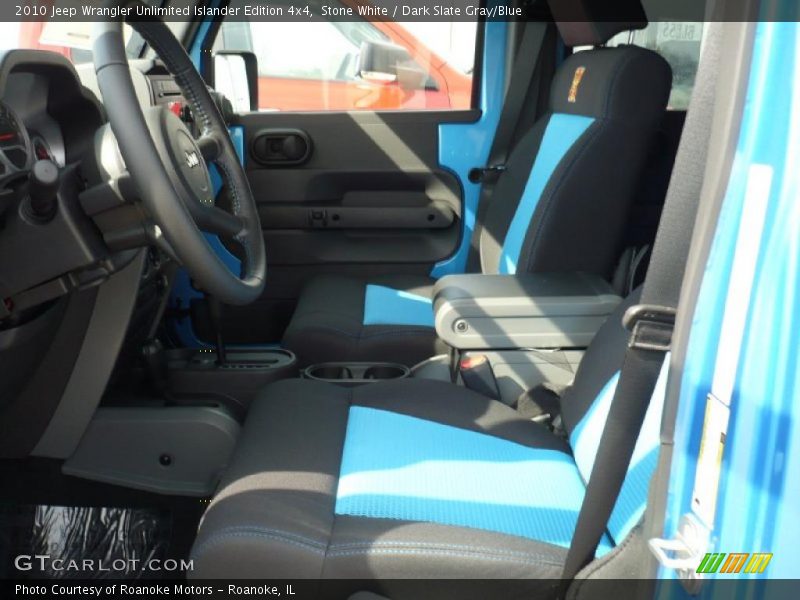 Stone White / Dark Slate Gray/Blue 2010 Jeep Wrangler Unlimited Islander Edition 4x4