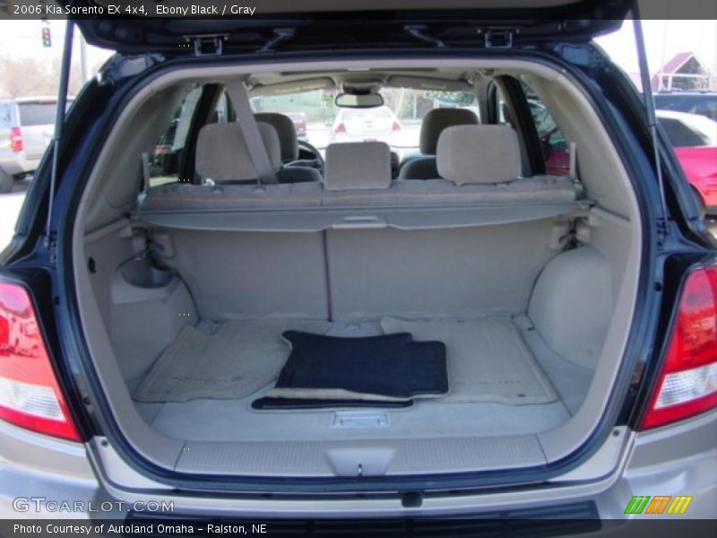 Ebony Black / Gray 2006 Kia Sorento EX 4x4