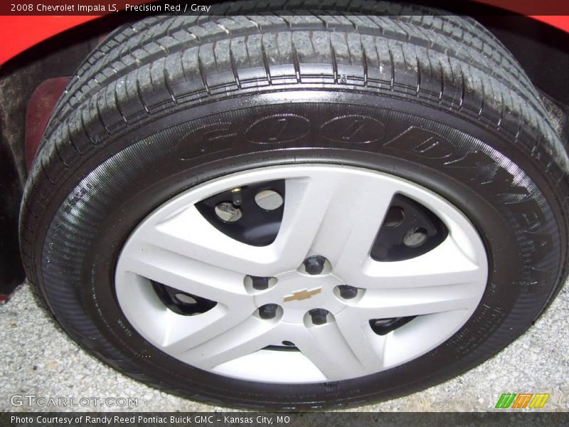 Precision Red / Gray 2008 Chevrolet Impala LS
