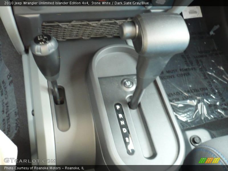 Stone White / Dark Slate Gray/Blue 2010 Jeep Wrangler Unlimited Islander Edition 4x4