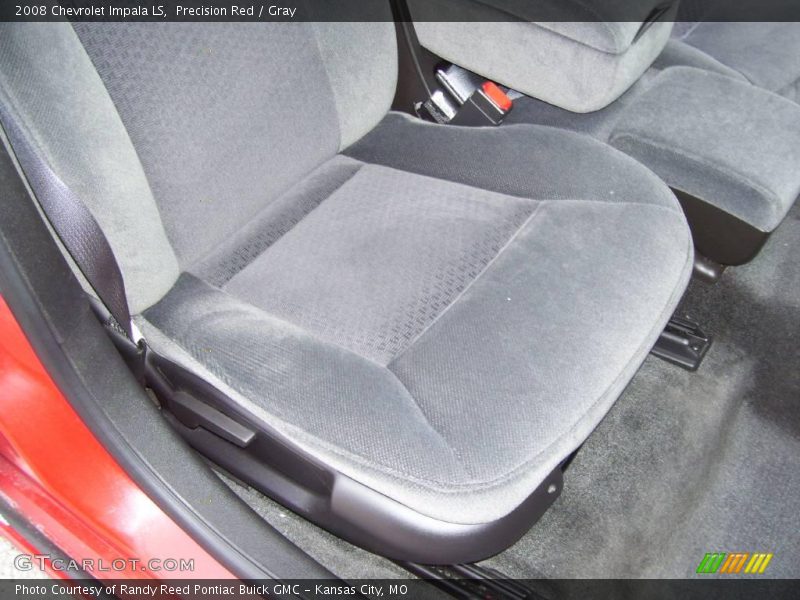 Precision Red / Gray 2008 Chevrolet Impala LS