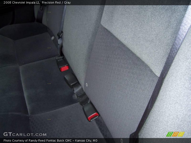 Precision Red / Gray 2008 Chevrolet Impala LS