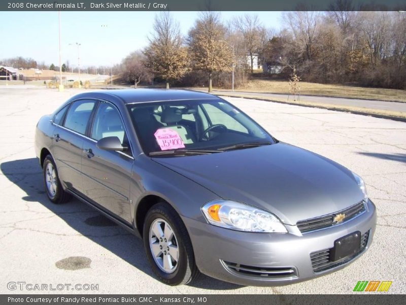 Dark Silver Metallic / Gray 2008 Chevrolet Impala LT