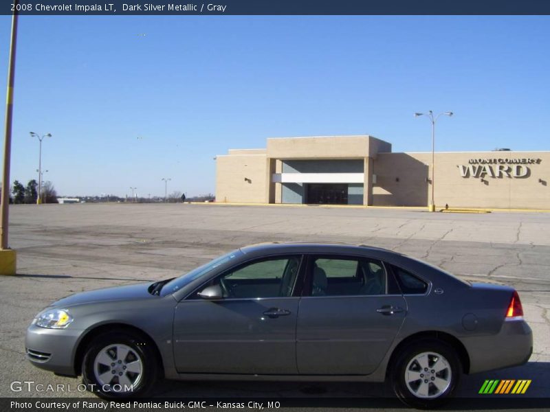 Dark Silver Metallic / Gray 2008 Chevrolet Impala LT