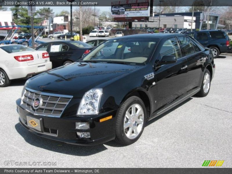 Black Raven / Cashmere 2009 Cadillac STS 4 V6 AWD
