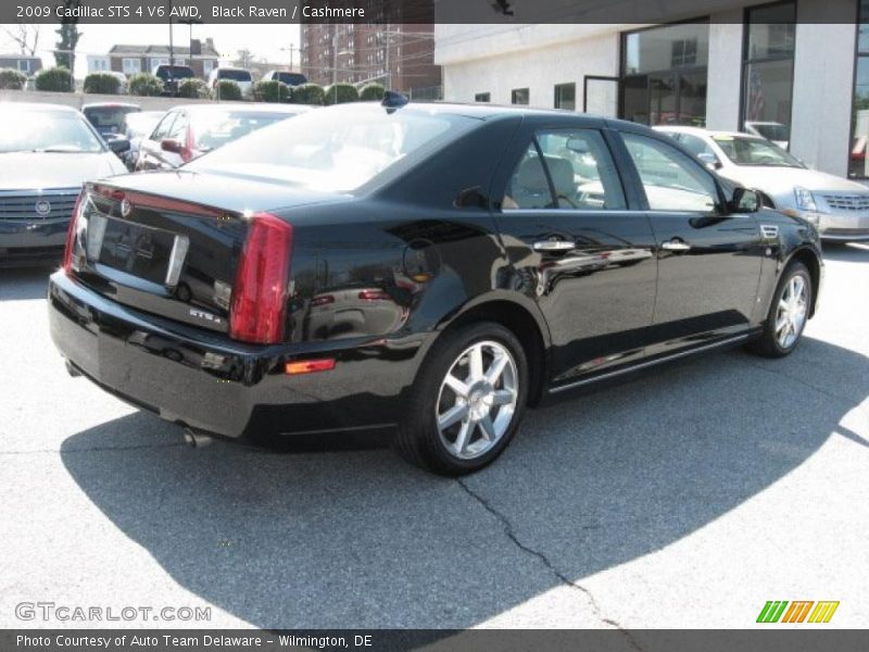 Black Raven / Cashmere 2009 Cadillac STS 4 V6 AWD