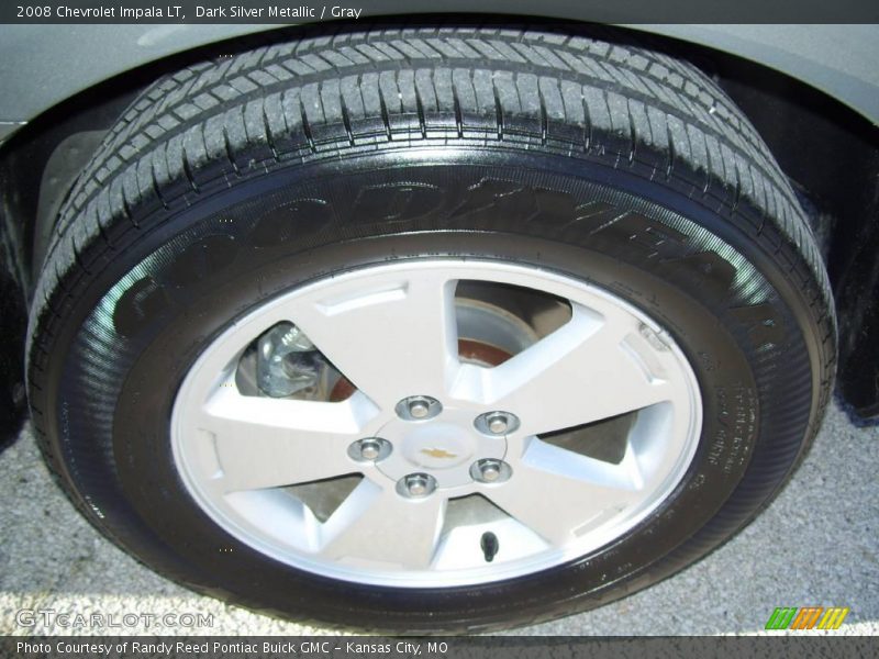 Dark Silver Metallic / Gray 2008 Chevrolet Impala LT