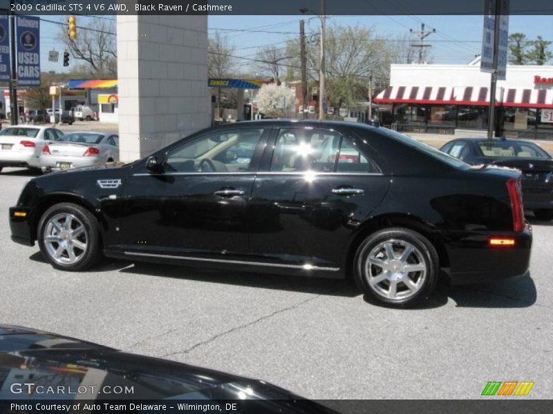 Black Raven / Cashmere 2009 Cadillac STS 4 V6 AWD