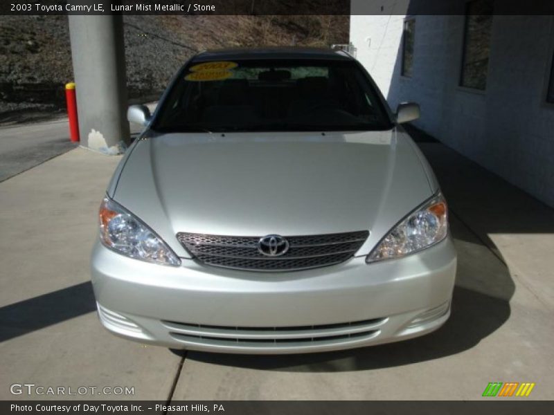 Lunar Mist Metallic / Stone 2003 Toyota Camry LE