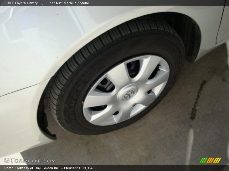 Lunar Mist Metallic / Stone 2003 Toyota Camry LE