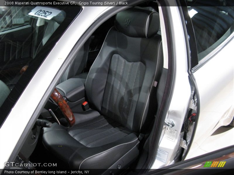 Grigio Touring (Silver) / Black 2008 Maserati Quattroporte Executive GT