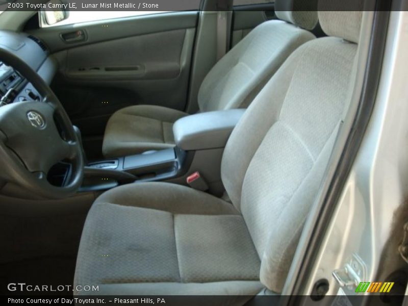 Lunar Mist Metallic / Stone 2003 Toyota Camry LE