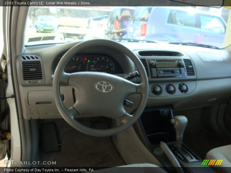 Lunar Mist Metallic / Stone 2003 Toyota Camry LE