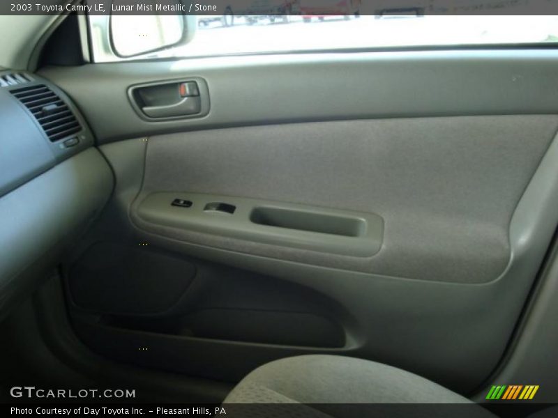 Lunar Mist Metallic / Stone 2003 Toyota Camry LE