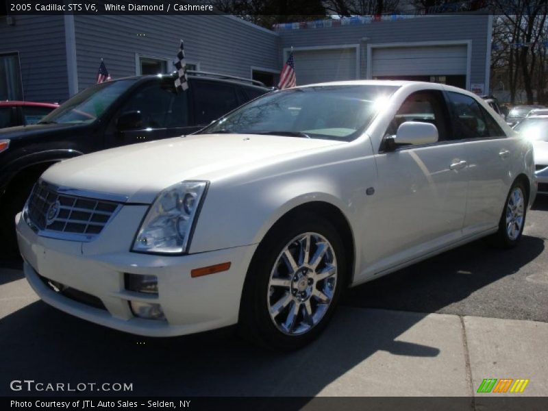 White Diamond / Cashmere 2005 Cadillac STS V6