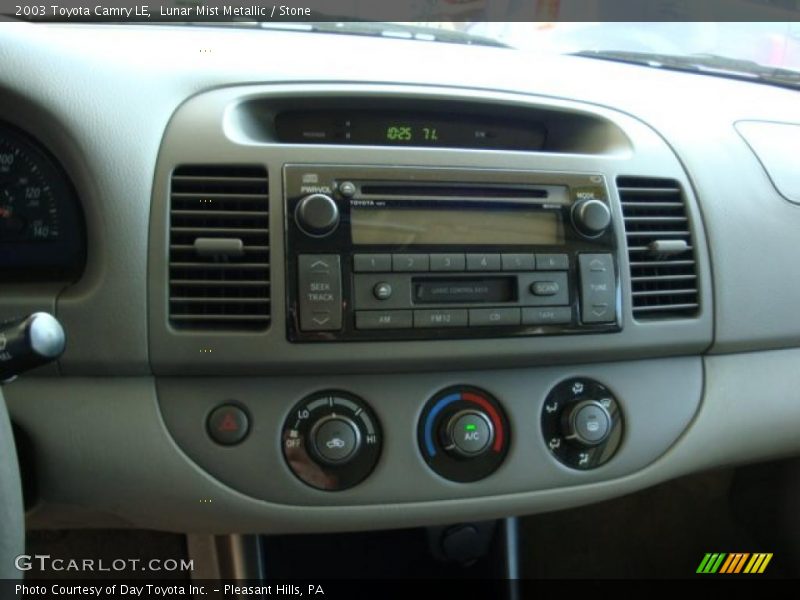 Lunar Mist Metallic / Stone 2003 Toyota Camry LE
