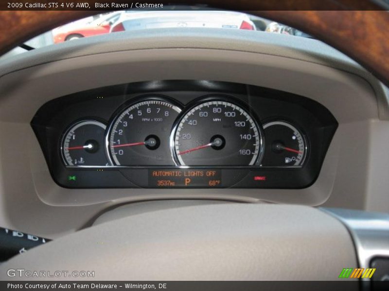 Black Raven / Cashmere 2009 Cadillac STS 4 V6 AWD