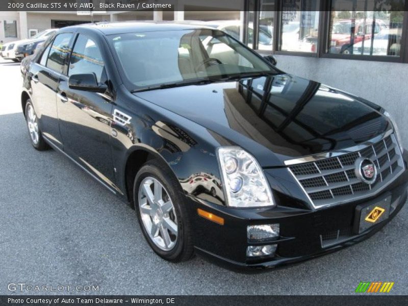 Black Raven / Cashmere 2009 Cadillac STS 4 V6 AWD