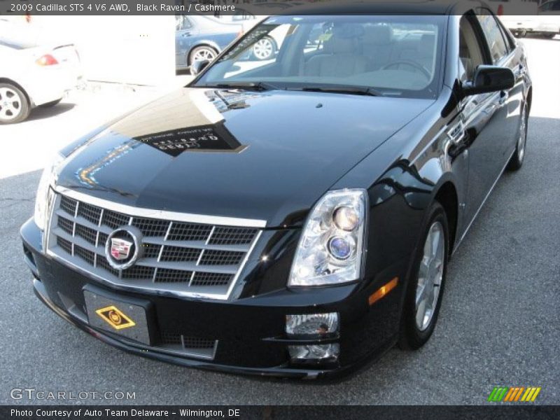 Black Raven / Cashmere 2009 Cadillac STS 4 V6 AWD