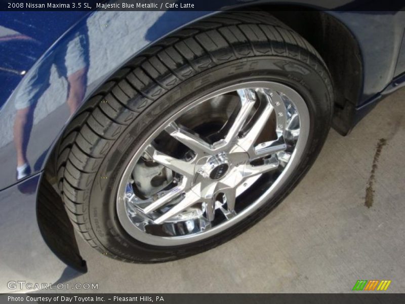 Majestic Blue Metallic / Cafe Latte 2008 Nissan Maxima 3.5 SL
