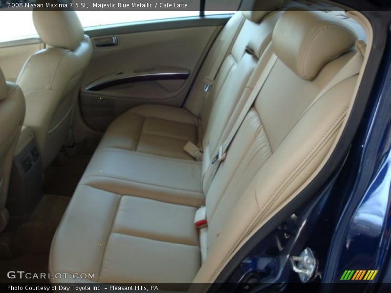 Majestic Blue Metallic / Cafe Latte 2008 Nissan Maxima 3.5 SL