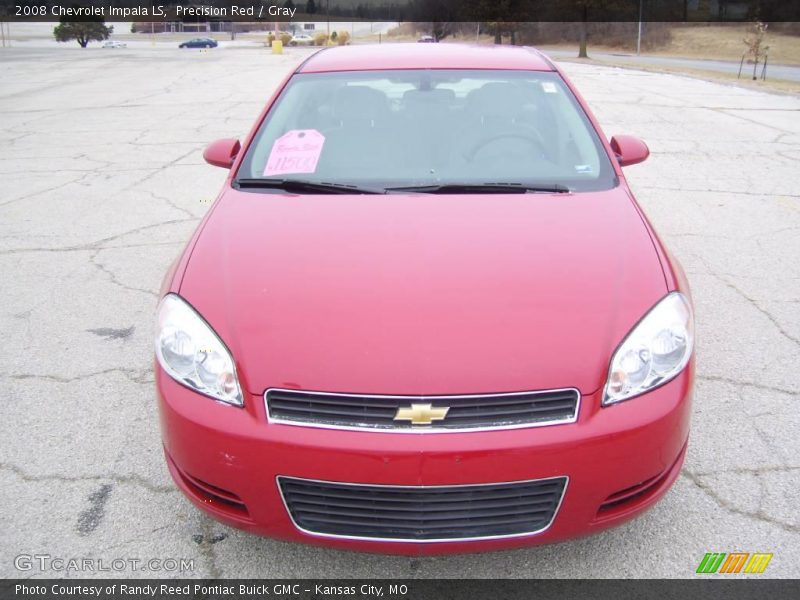 Precision Red / Gray 2008 Chevrolet Impala LS