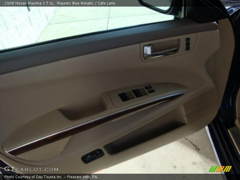 Majestic Blue Metallic / Cafe Latte 2008 Nissan Maxima 3.5 SL