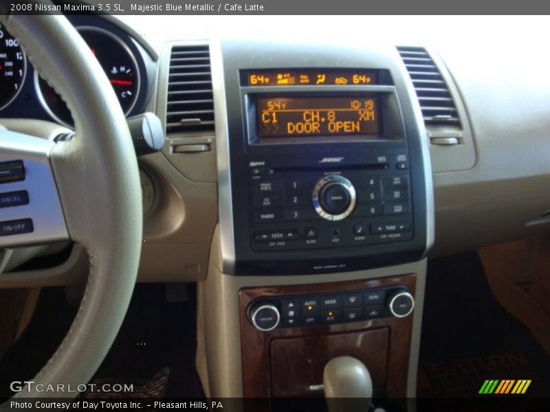 Majestic Blue Metallic / Cafe Latte 2008 Nissan Maxima 3.5 SL