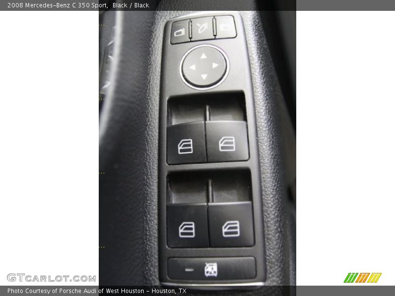 Black / Black 2008 Mercedes-Benz C 350 Sport